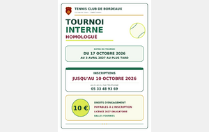 Tournoi Interne