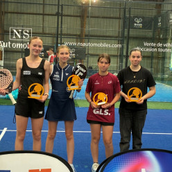 Fin de saison chargée pour les jeunes padelistes du TCB !