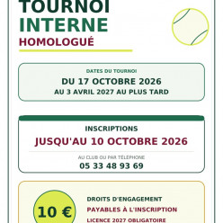 Tournoi Interne